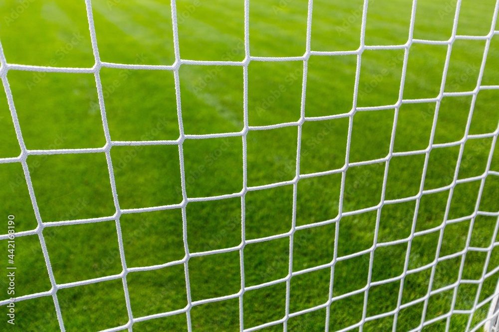 Closeup of a Soccer Net Closeup of a Soccer Net