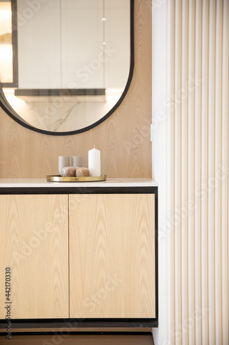 Minimalist and modern cabinet design