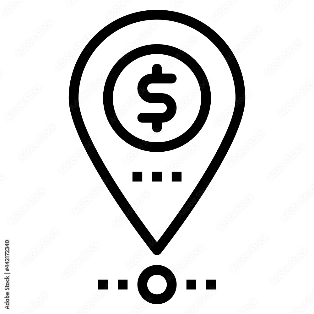 map to money