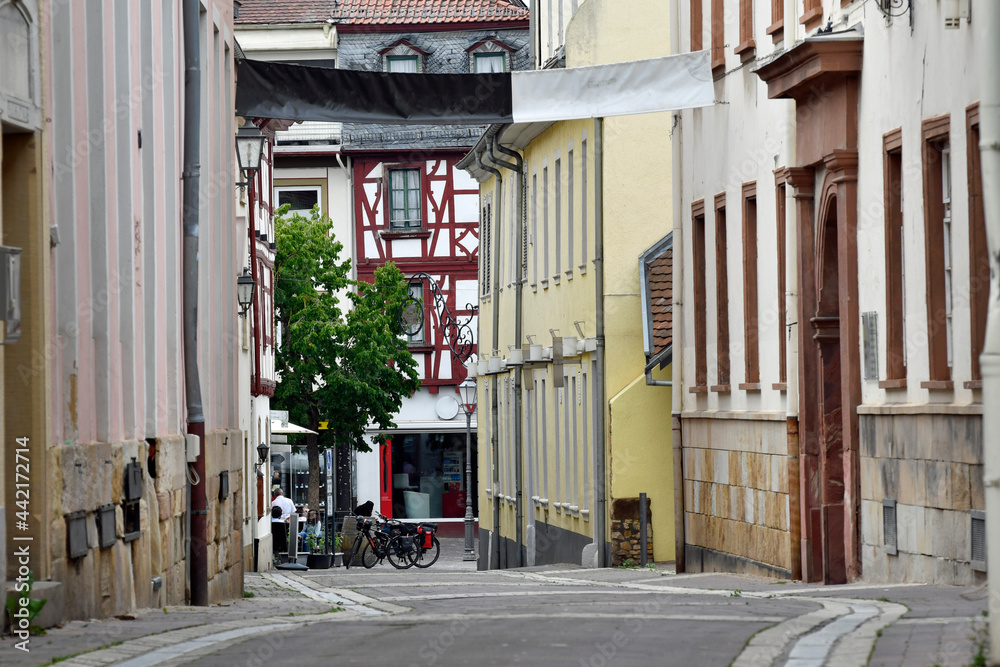 Obraz premium alzey, schlossgasse