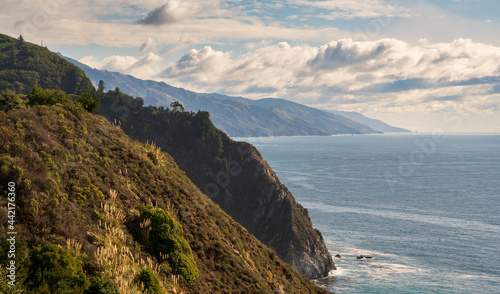 Coastal View of Big Sur in California