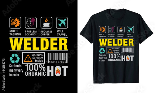 Welder T-Shirt Design