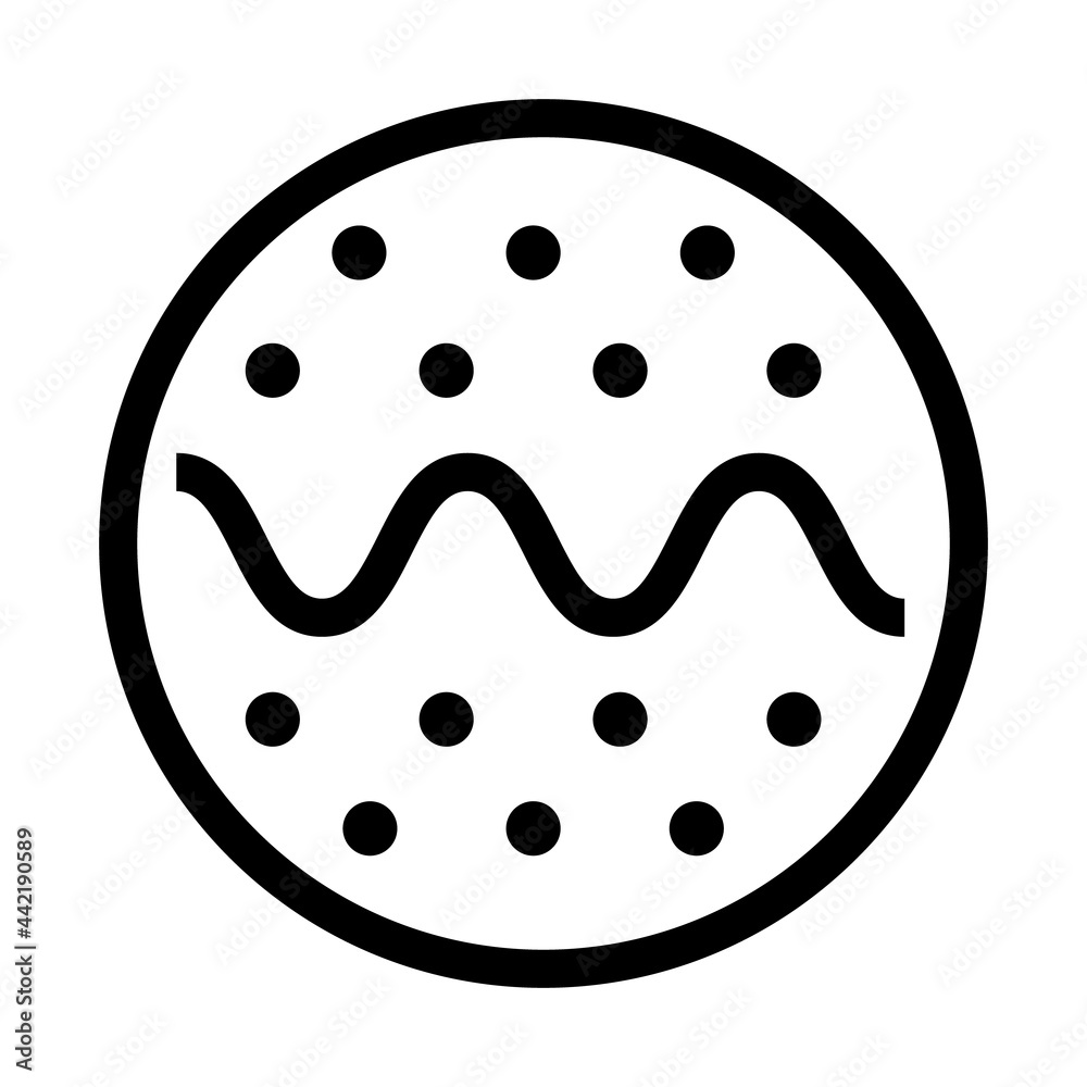 White noise machine line icon. Clipart image isolated on white background White noise machine line icon. Clipart image isolated on white background