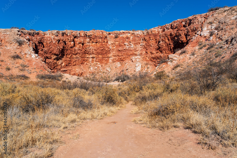 Fototapeta premium Bottomless Lakes State Park in New Mexico
