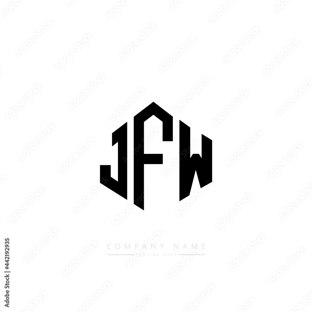 JFW letter logo design with polygon shape. JFW polygon logo monogram. JFW cube logo design. JFW hexagon vector logo template white and black colors. JFW monogram, JFW business and real estate logo. JFW letter logo design with polygon shape. JFW polygon logo monogram. JFW cube logo design. JFW hexagon vector logo template white and black colors. JFW monogram, JFW business and real estate logo.