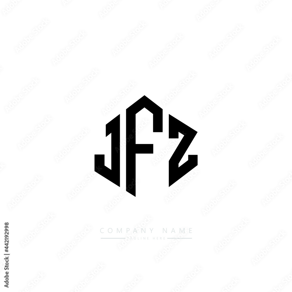 JFZ letter logo design with polygon shape. JFZ polygon logo monogram. JFZ cube logo design. JFZ hexagon vector logo template white and black colors. JFZ monogram, JFZ business and real estate logo. JFZ letter logo design with polygon shape. JFZ polygon logo monogram. JFZ cube logo design. JFZ hexagon vector logo template white and black colors. JFZ monogram, JFZ business and real estate logo.