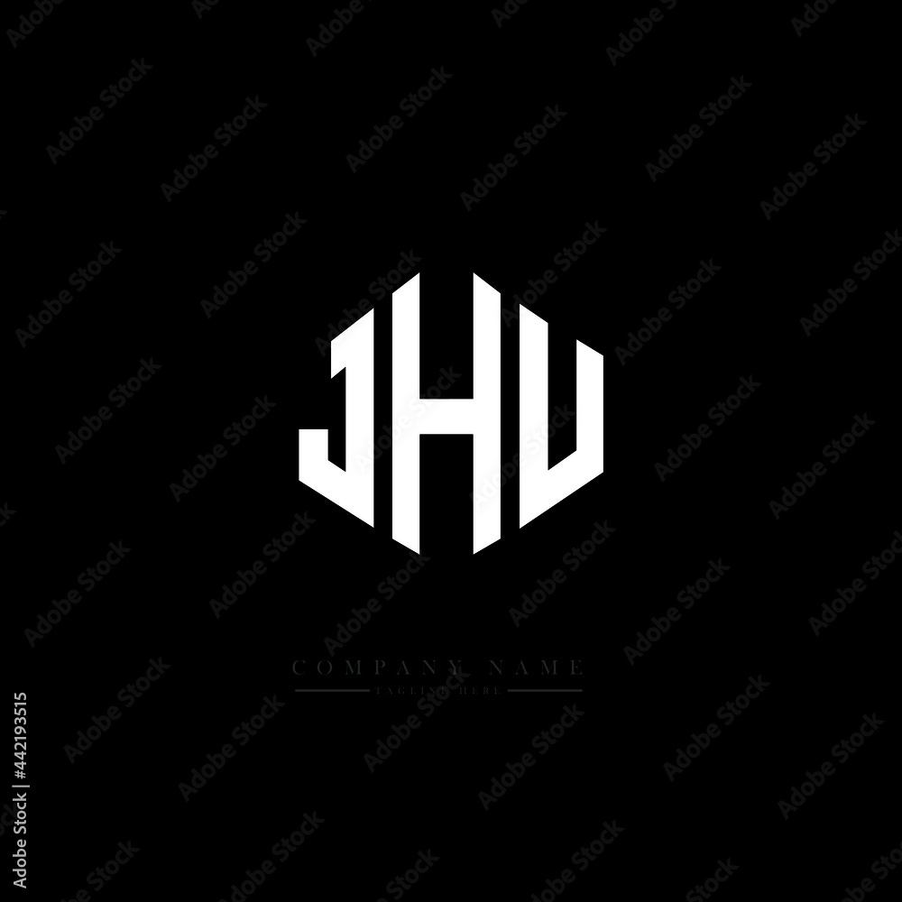 JHU letter logo design with polygon shape. JHU polygon logo monogram. JHU cube logo design. JHU hexagon vector logo template white and black colors. JHU monogram, JHU business and real estate logo. JHU letter logo design with polygon shape. JHU polygon logo monogram. JHU cube logo design. JHU hexagon vector logo template white and black colors. JHU monogram, JHU business and real estate logo.