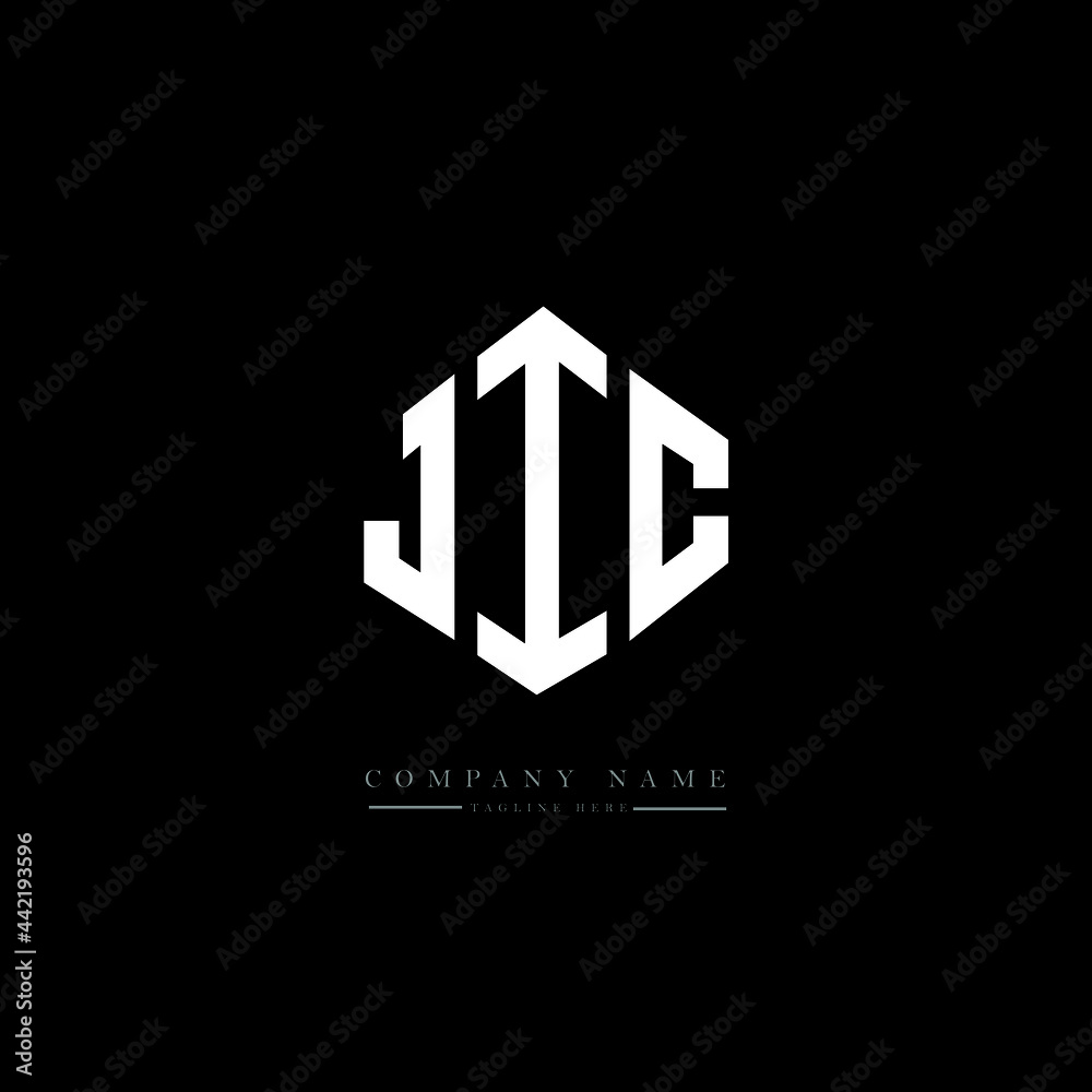 JIC letter logo design with polygon shape. JIC polygon logo monogram. JIC cube logo design. JIC hexagon vector logo template white and black colors. JIC monogram, JIC business and real estate logo. JIC letter logo design with polygon shape. JIC polygon logo monogram. JIC cube logo design. JIC hexagon vector logo template white and black colors. JIC monogram, JIC business and real estate logo.