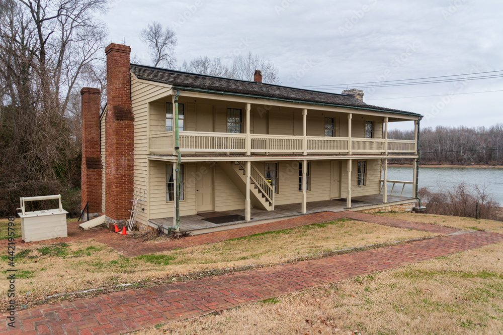 The Barracks at Fort Donelson National Battlefield The Barracks at Fort Donelson National Battlefield