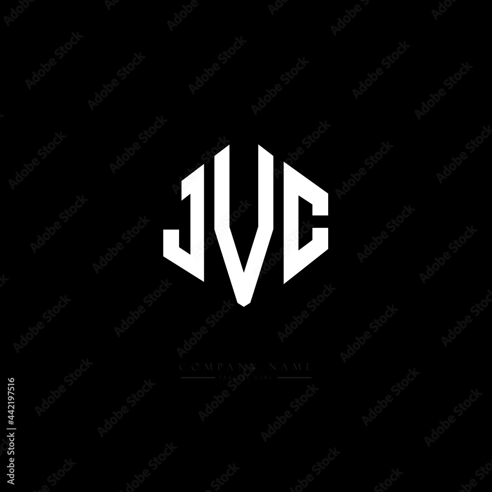 JVC letter logo design with polygon shape. JVC polygon logo monogram. JVC cube logo design. JVC hexagon vector logo template white and black colors. JVC monogram, JVC business and real estate logo. JVC letter logo design with polygon shape. JVC polygon logo monogram. JVC cube logo design. JVC hexagon vector logo template white and black colors. JVC monogram, JVC business and real estate logo.