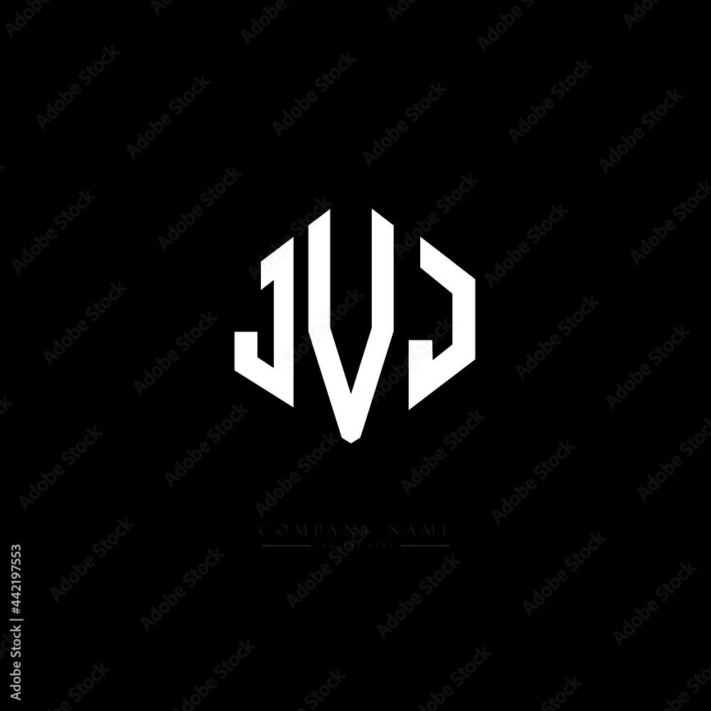 JVJ letter logo design with polygon shape. JVJ polygon logo monogram. JVJ cube logo design. JVJ hexagon vector logo template white and black colors. JVJ monogram, JVJ business and real estate logo. JVJ letter logo design with polygon shape. JVJ polygon logo monogram. JVJ cube logo design. JVJ hexagon vector logo template white and black colors. JVJ monogram, JVJ business and real estate logo.