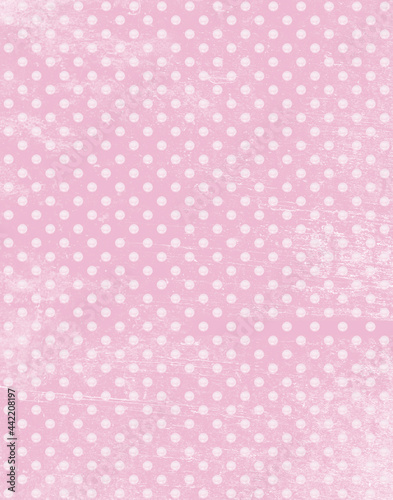 Polka dot background in retro style.Watercolor hand painted background for craft projects.