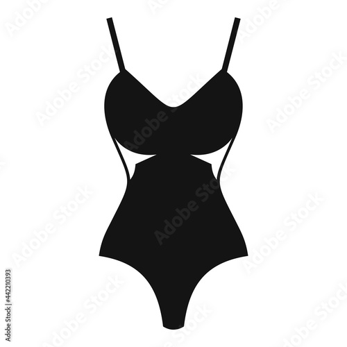 Ballet costume icon simple vector. Ballerina dancer costume