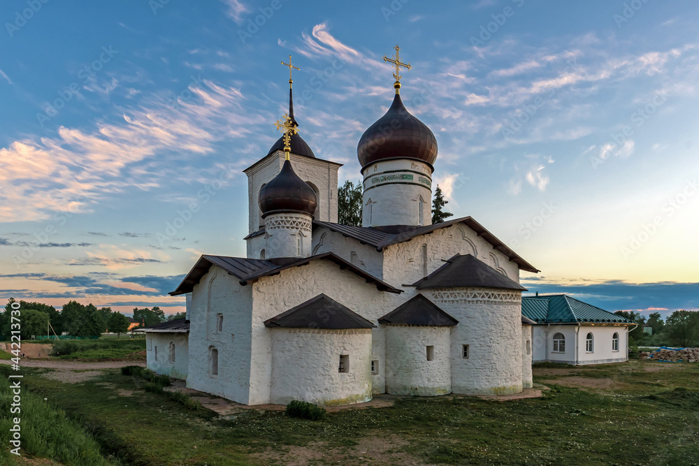 Church of St. Nicholas the Wonderworker, Ostrov, Pskov Region (built in 1543, Bell Tower - 1802)