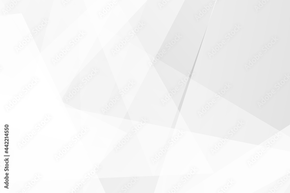 Obraz premium Abstract white and grey on light silver background modern design. Vector illustration EPS 10.