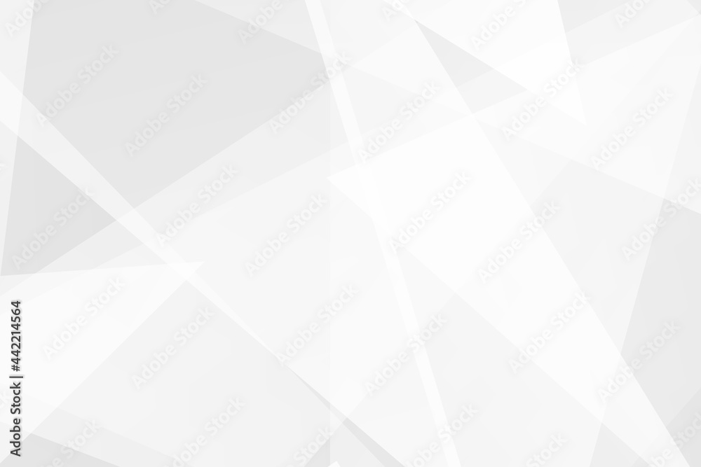 Fototapeta premium Abstract white and grey on light silver background modern design. Vector illustration EPS 10.