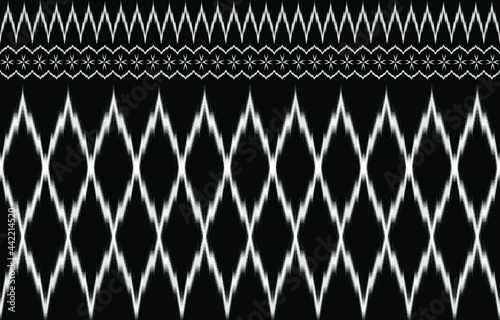 Eastern ethnic pattern seamless pattern traditional background Batik clothing design for carpet, wallpaper, embroidery fabric, fabric pattern
