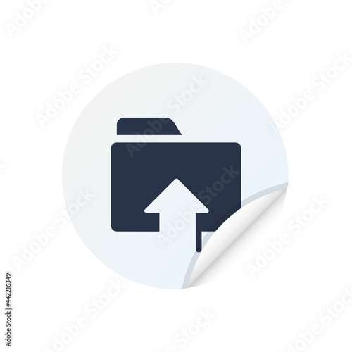 Upload Online - Sticker