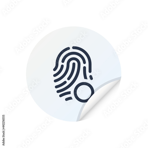 Search Biometircs - Sticker