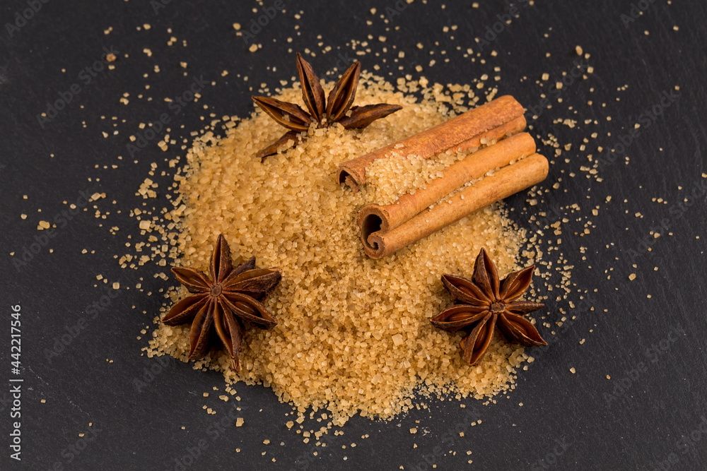 tropical brown sugar, anise, cinnamon tropical brown sugar, anise, cinnamon