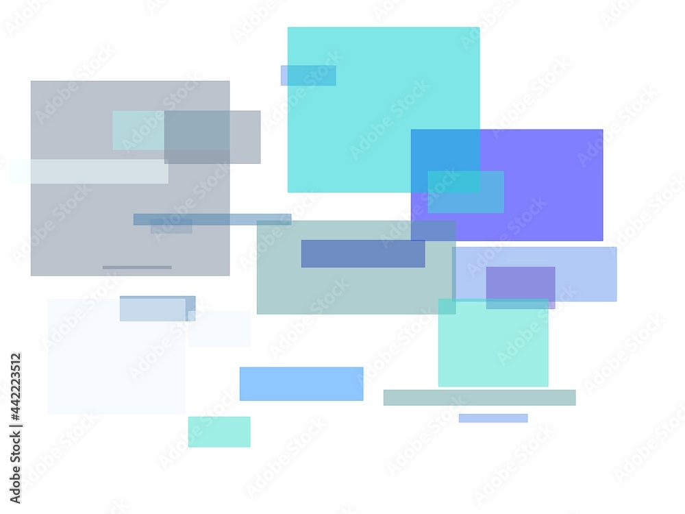 Abstract blue rectangles background Abstract blue rectangles background