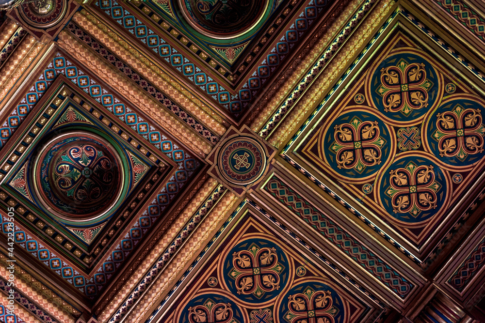detail of the ceiling 