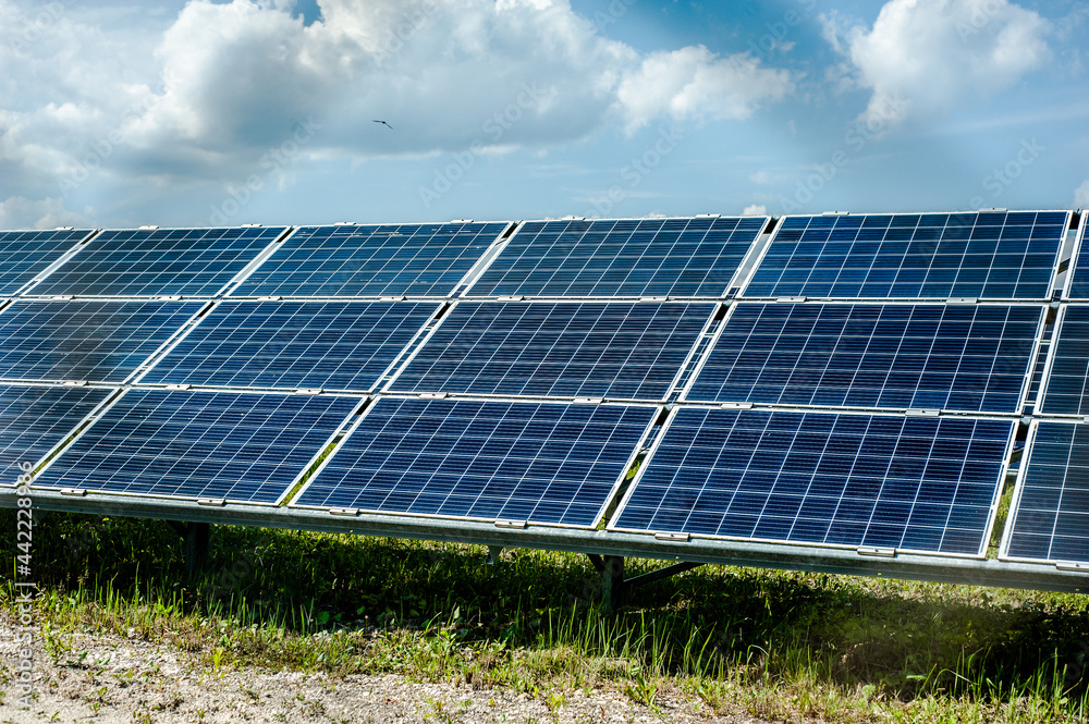 solar power source is via photovoltaic modules that convert light directly to electricity. solar power source is via photovoltaic modules that convert light directly to electricity.