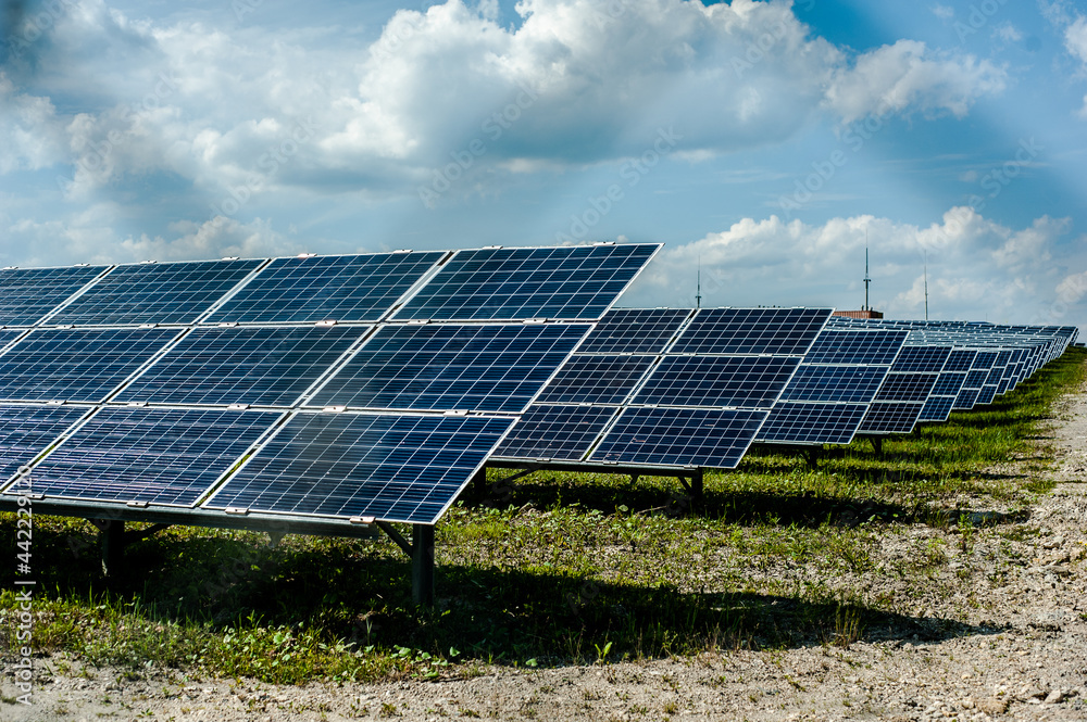 Photovoltaic power station, also known as a solar park, solar farm, or  solar power plant is