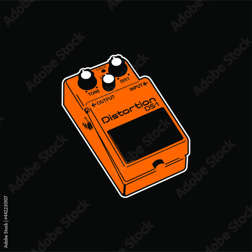 guitar pedal high gain distortion 