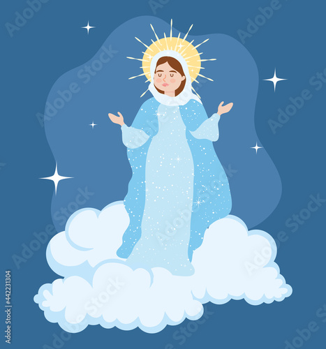 Assumption of Mary illustration