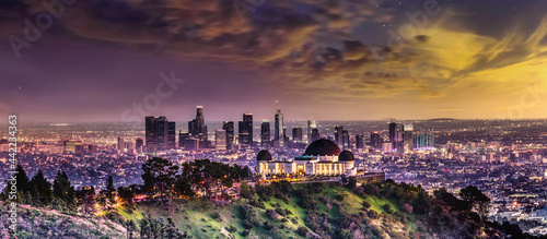 Griffith Observatory Los Angeles skyline