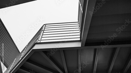 staircase in a building