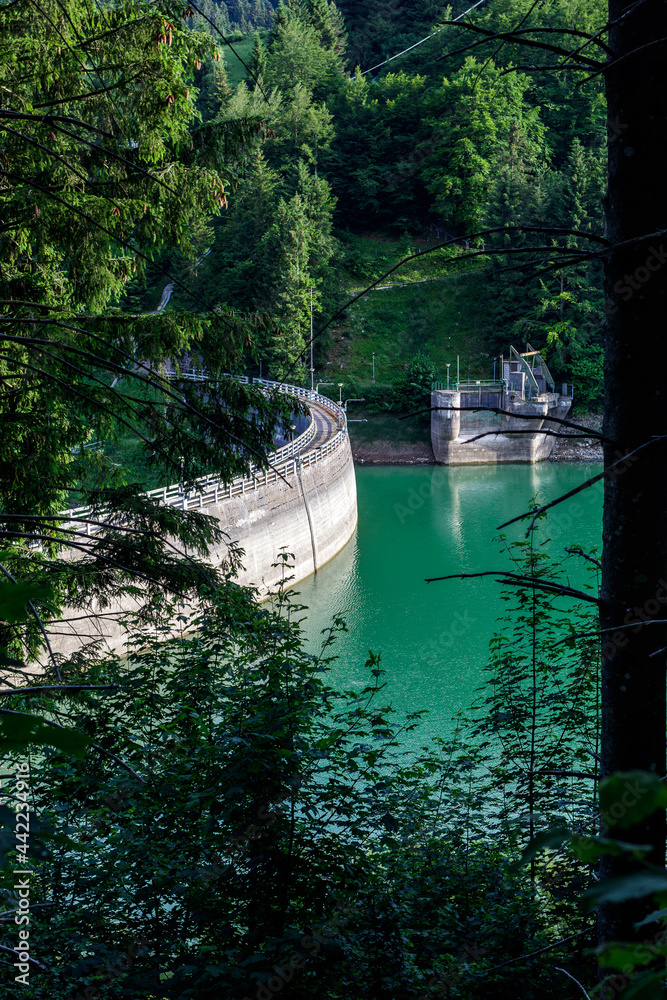 Fototapeta premium The lake Pra da Stua