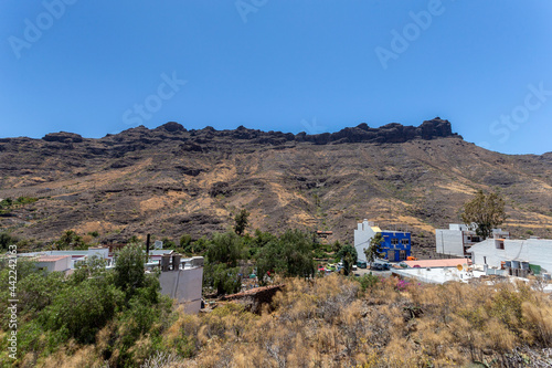 The town of Mogan, Gran Canaria