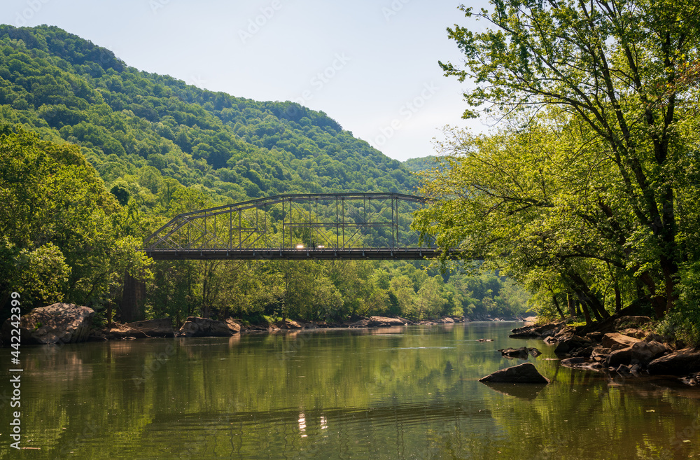 Fototapeta premium The Bridge at New River Gorge National Park and Preserve