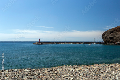 The town of Puerto de La Aldea, Gran Canaria