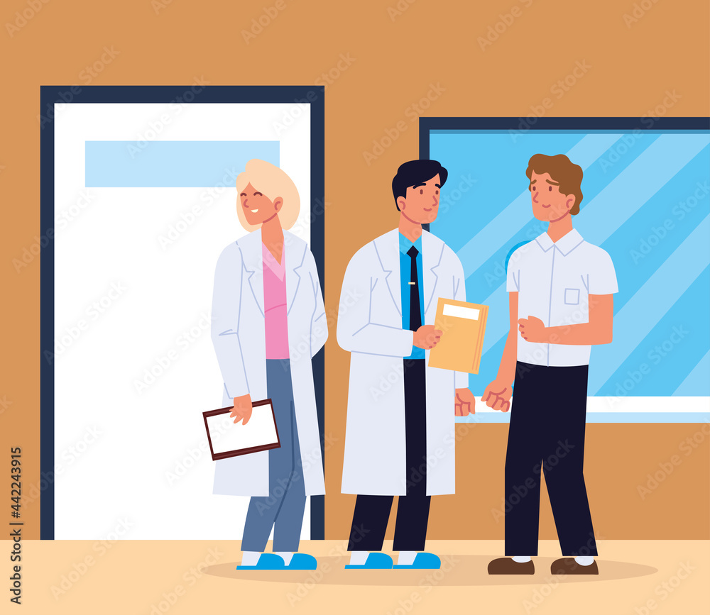 doctors with male patient doctors with male patient