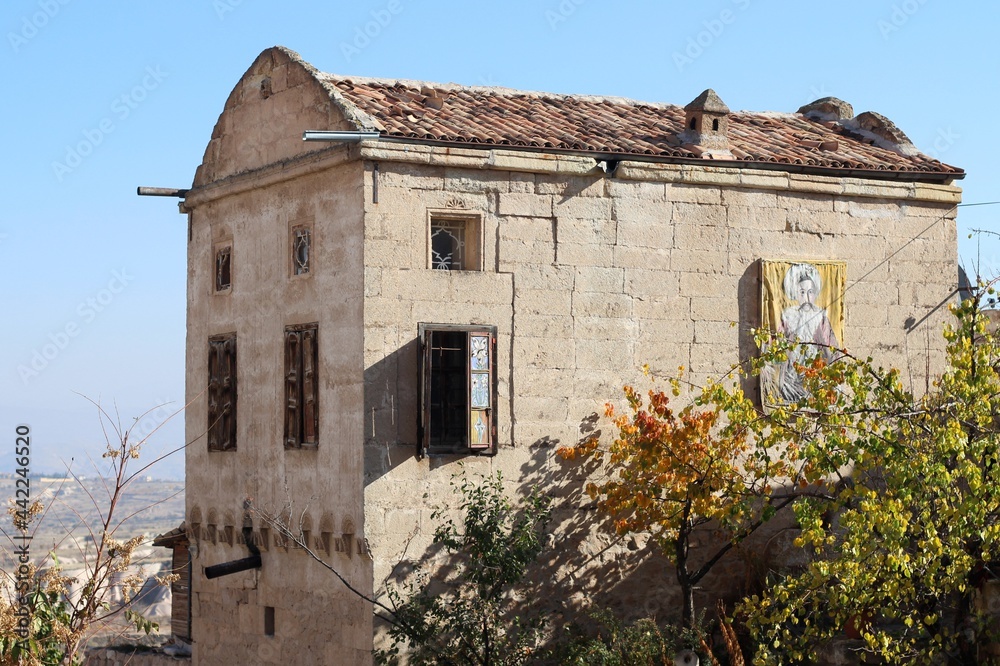 old house in a village