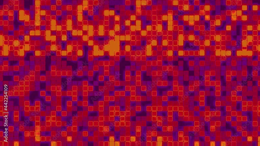 squares abstract data light ray 4k
