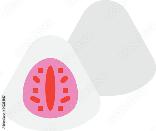 daifuku mochi flat icon