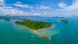 Coastline of Thailand, Drone Aerial UAV