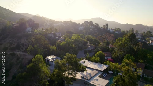 Hollywood Sign Hollywood, Los Angeles, California 4K Aerial Drone Footage