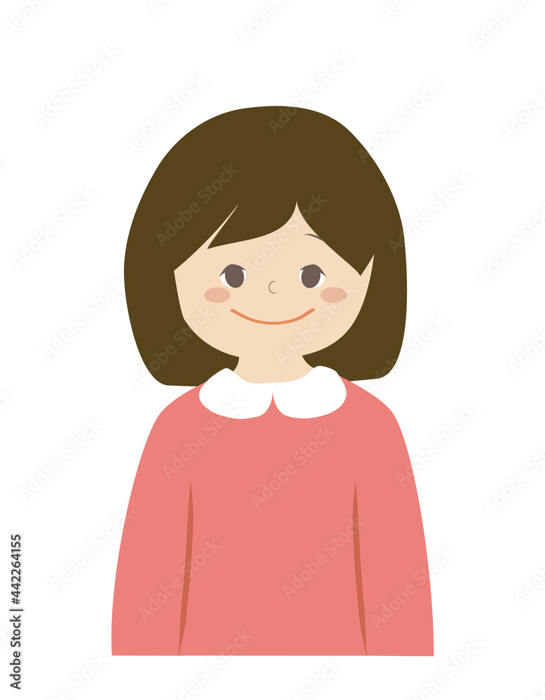 笑顔の女の子 笑顔の女の子