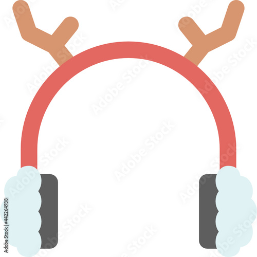 earmuffs flat icon