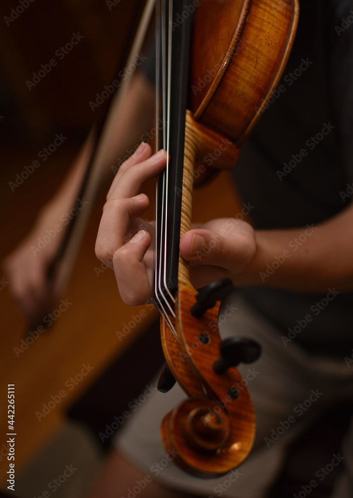 close up of a person playing the violin close up of a person playing the violin
