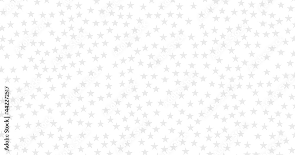 Space stars HD background, night sky and stars black and white seamless vector pattern. Stars on the night sky vector illustration.