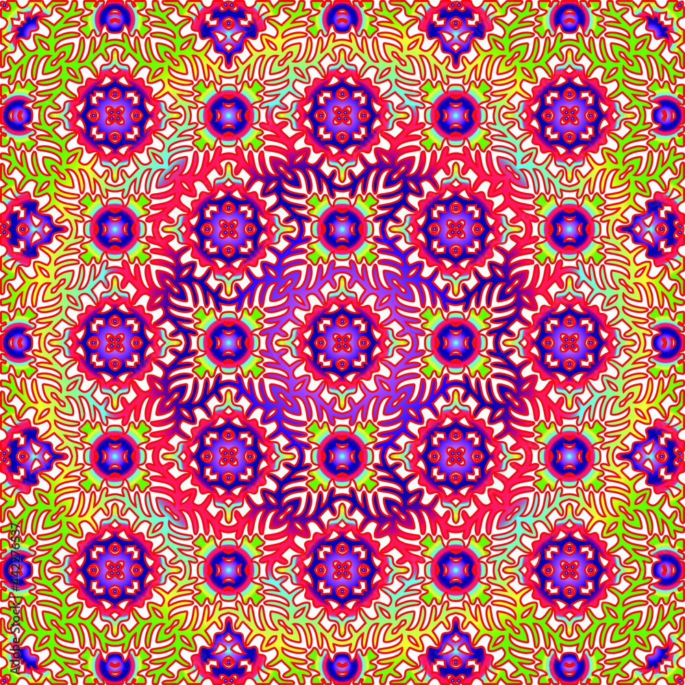 abstract background with colorful patterns. ornament for wallpapers and backgrounds. 