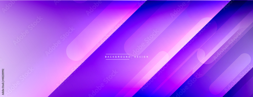 Dynamic lines abstract background. 3D shadow effects and fluid gradients. Modern overlapping forms Dynamic lines abstract background. 3D shadow effects and fluid gradients. Modern overlapping forms