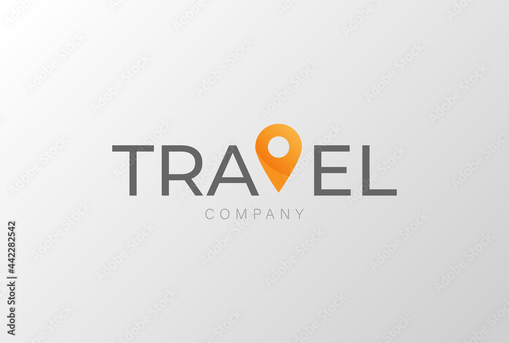 Line art simple traveling, tourism and vacation logo for web and applications vector Line art simple traveling, tourism and vacation logo for web and applications vector