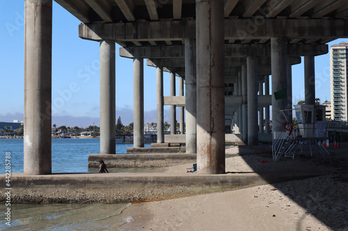 pier in the sea